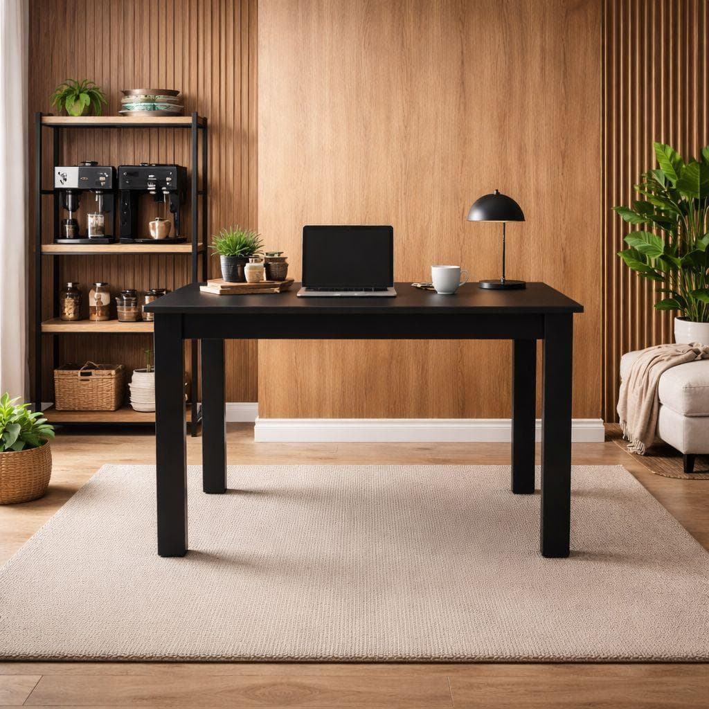Mesa para Computador 90cm, Escrivaninha Moderna, Compacta para Espaços Pequenos