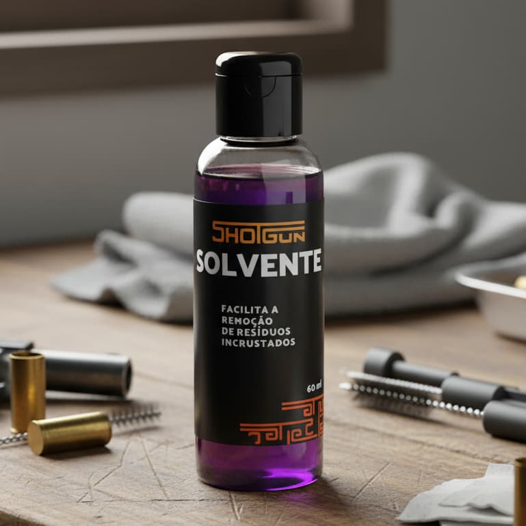 Solvente 60ml Stg Limpeza De Armas Removedor De Resíduos