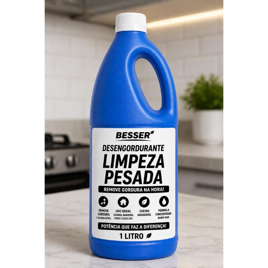 DESENGORDURATE Limpeza pesada Multiuso Remove gordura cozinha banheiro 1 lt Flotador produto concentrado pro