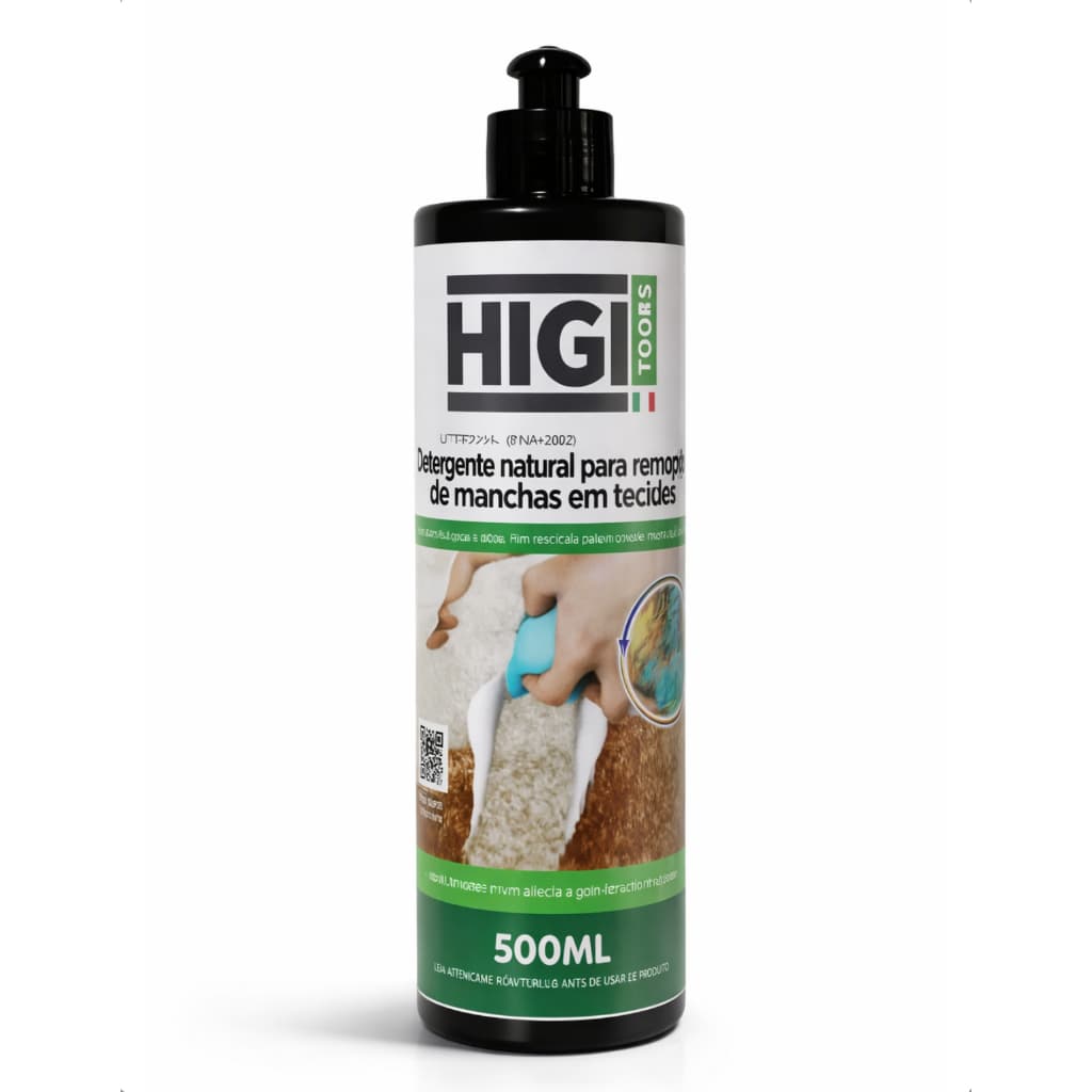 Higi Tools Removedor De Manchas Tecido Zero Solvente 500 Ml