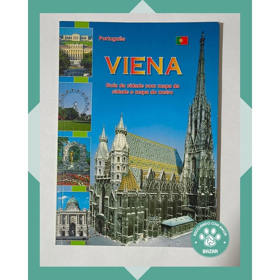 Livro: Viena: Guia da Cidade com Mapa da Cidade e Mapa do Metrô