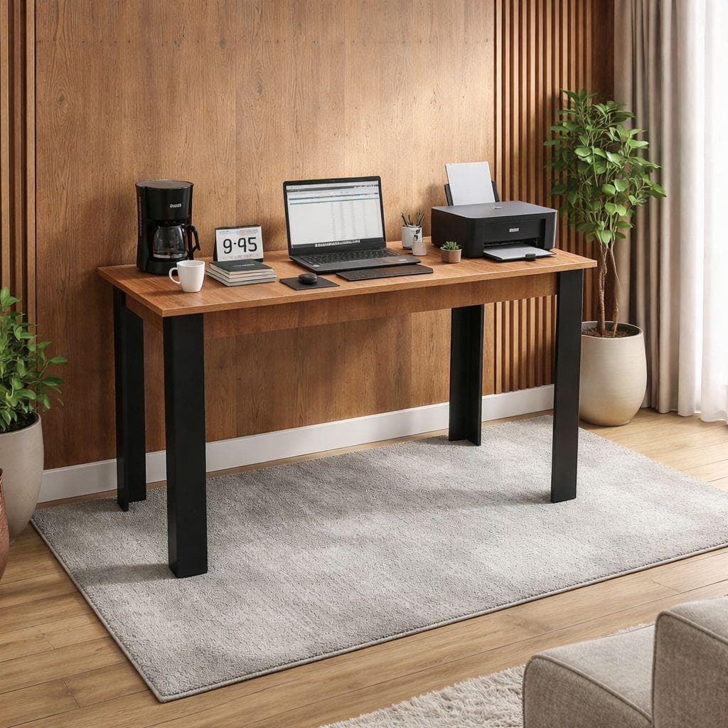 Mesa Escrivaninha 90cm para Notebook, Ideal para Quarto e Home Office