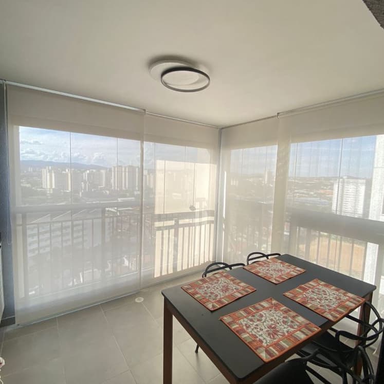 Persiana Rolô Tela Solar 3% | Moderna p/ Sacada e Apartamento | Sob Medida