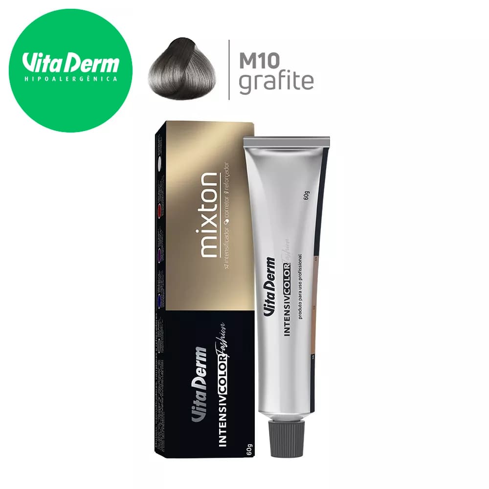 COLORAÇÃO PRO ICF M10 MIXTON GRAFITE 60GR VITA DERM
