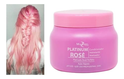 Matizador Rosa Bebe 250g Mairibel Cosméticos