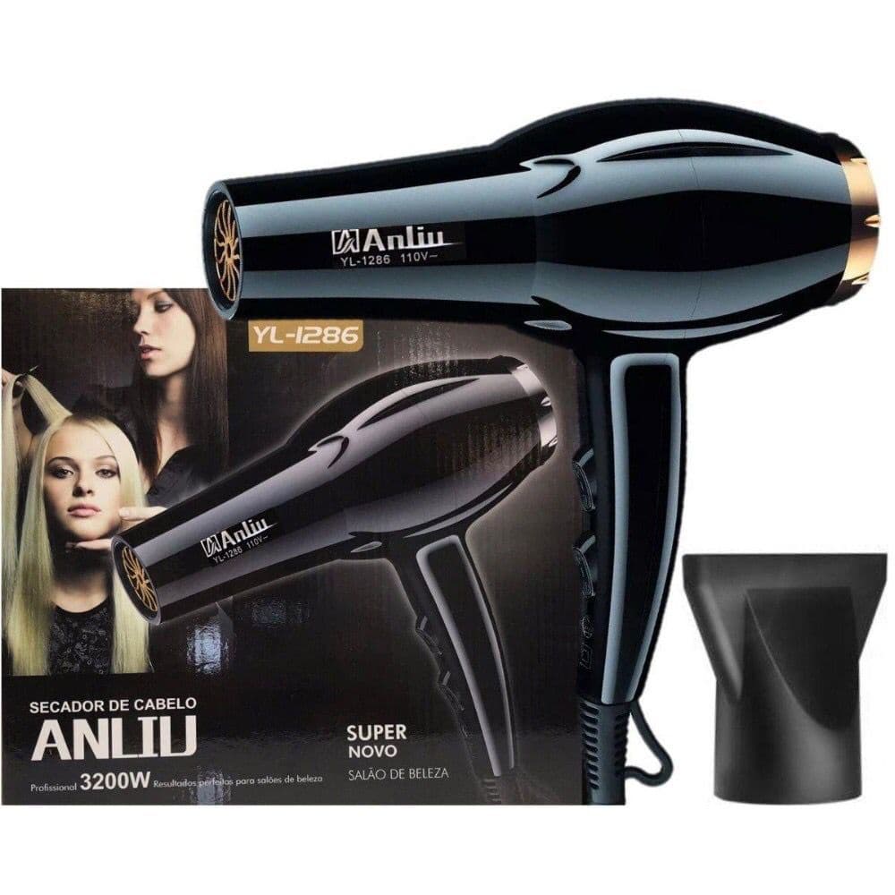 Secador de Cabelo 110v Profissional 3200W -  Voltagem 110v