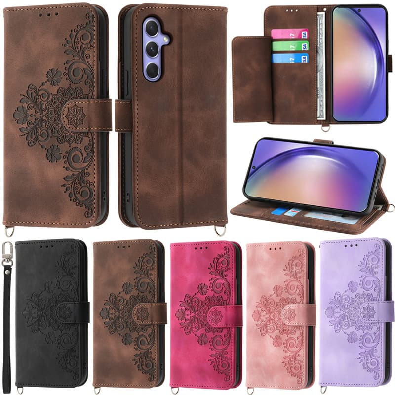 Caixa De Luxo Para Samsung Galaxy A56 5G A17 A36 A26 A16 A06 A07 A55 A35 M15 A15 A25 5G A05s M55 A14 A54 A34 A73 A53 A23