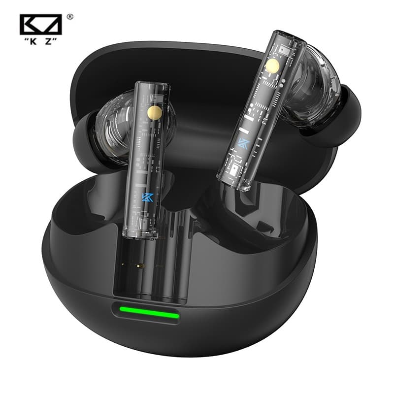Fone de ouvido KZ Carol Pro TWS Bluetooth 5.4 à prova d'água com cancelamento de ruído