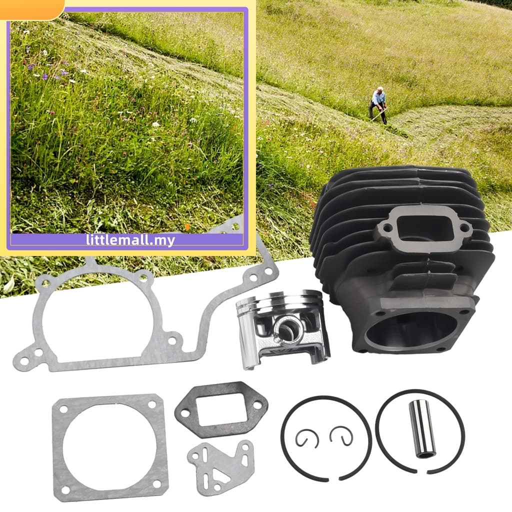 Kit De Pistão De Cabeça De Cilindro Para Motosserra Stihl 038 MS380 MS381 Juntas 52 Mm