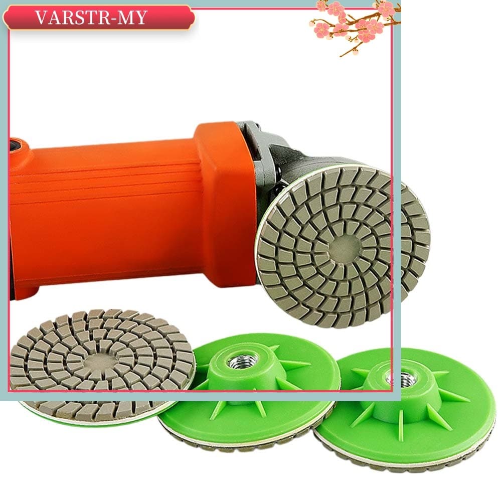 Polidor elétrico VARSTR 2PCS 80mm com almofada de polimento e moagem