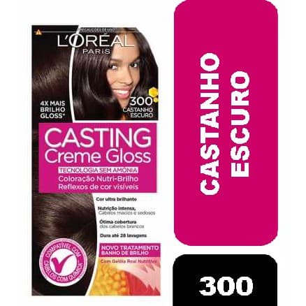 Tonalizante Casting Creme Gloss Castanho Escuro 300