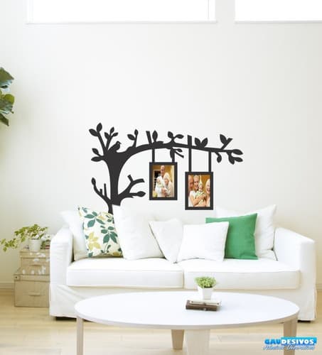 Adesivo Decorativo De Parede Galho Porta Retrato