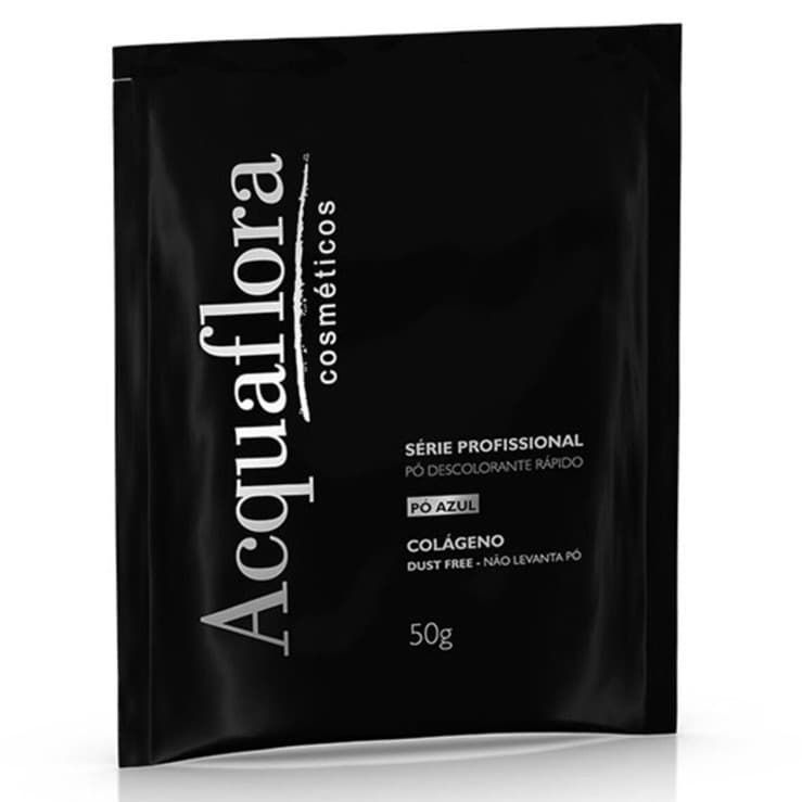 Pó Azul Descolorante Acquaflora Colágeno Dust Free 50g