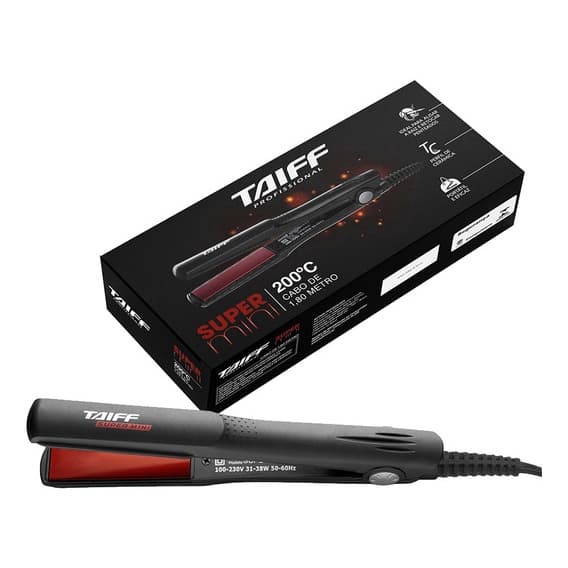 Chapinha Prancha Taiff Super Mini Bivolt 200ºC Compacta Portátil