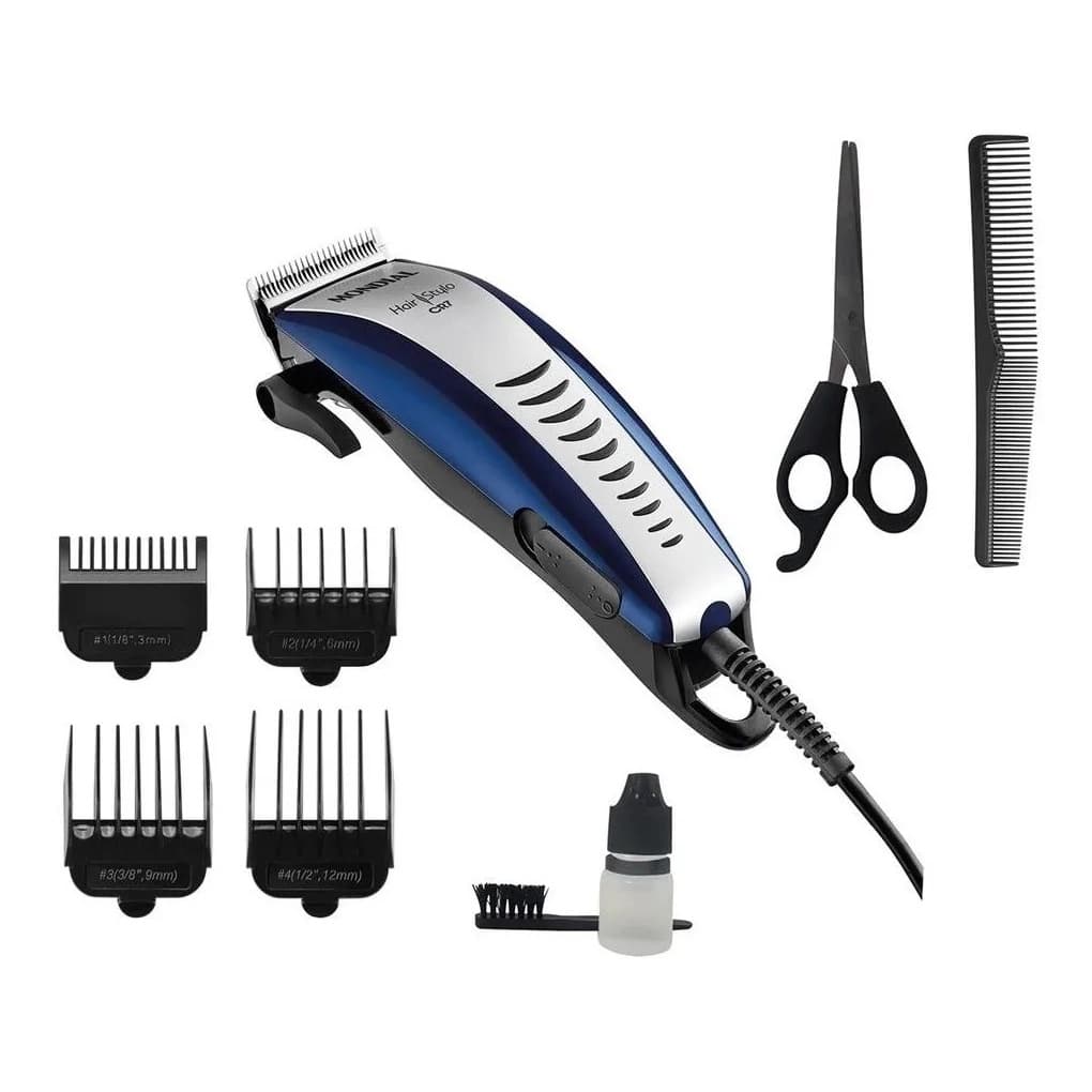 Máquina De Cortar Cabelo Pelo Barba Mondial Hair Stylo CR-07