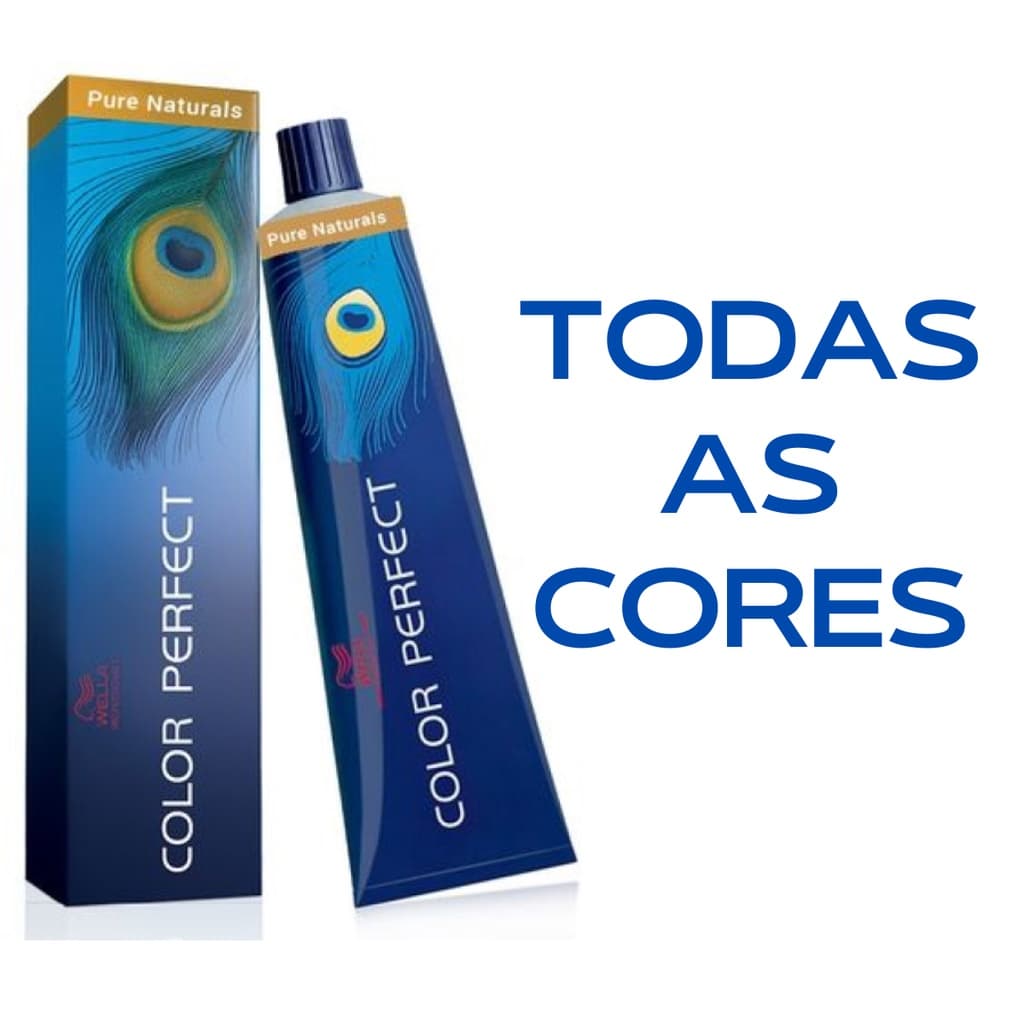 Tinta Coloração Wella Color Perfect 60g Todas As Cores
