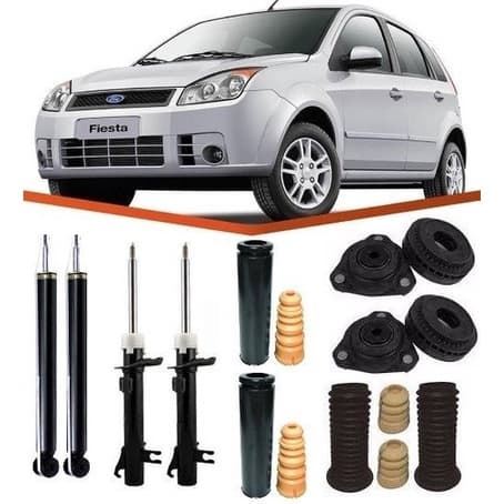 Suspensão Amortecedor+kit Suspensão Ford Fiesta (03até013)
