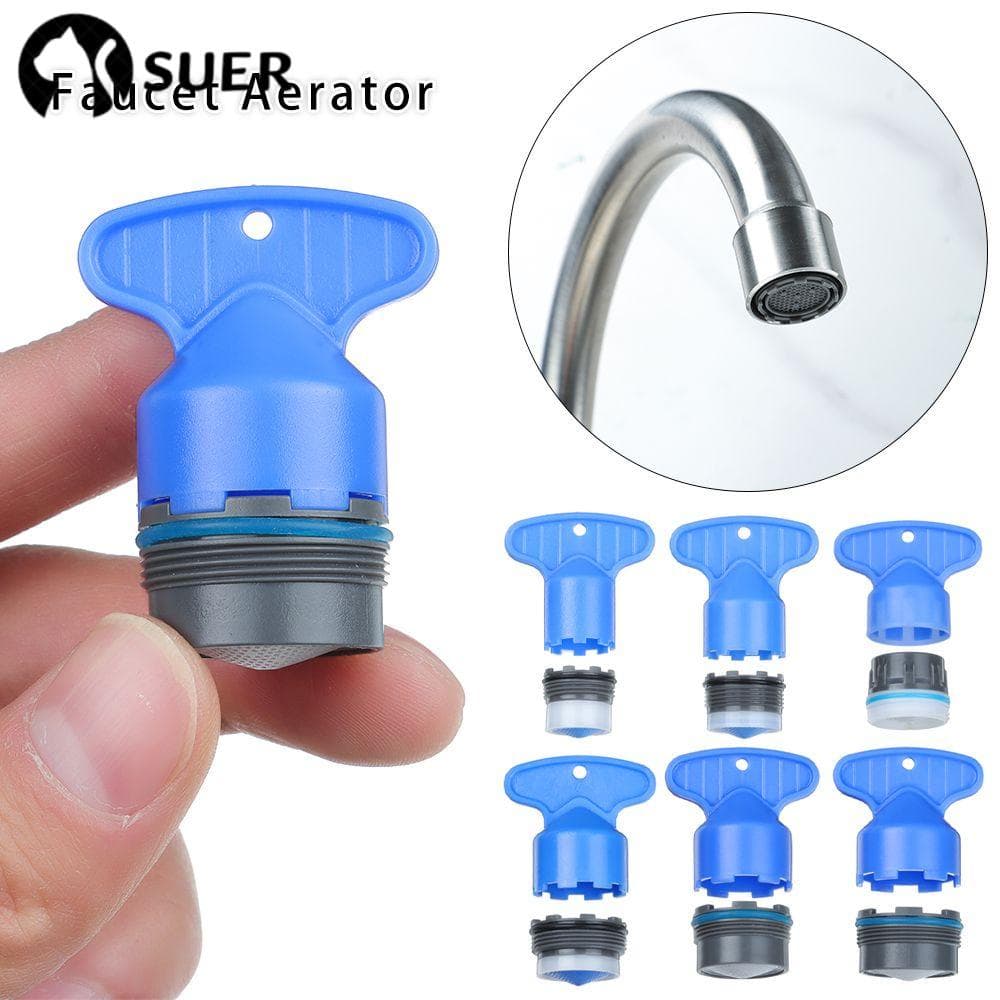 SUEBR Water Peças De Reposição Do Aerador Da Torneira De Economia Com Filtro De Borbulhador Embutido Acessórios