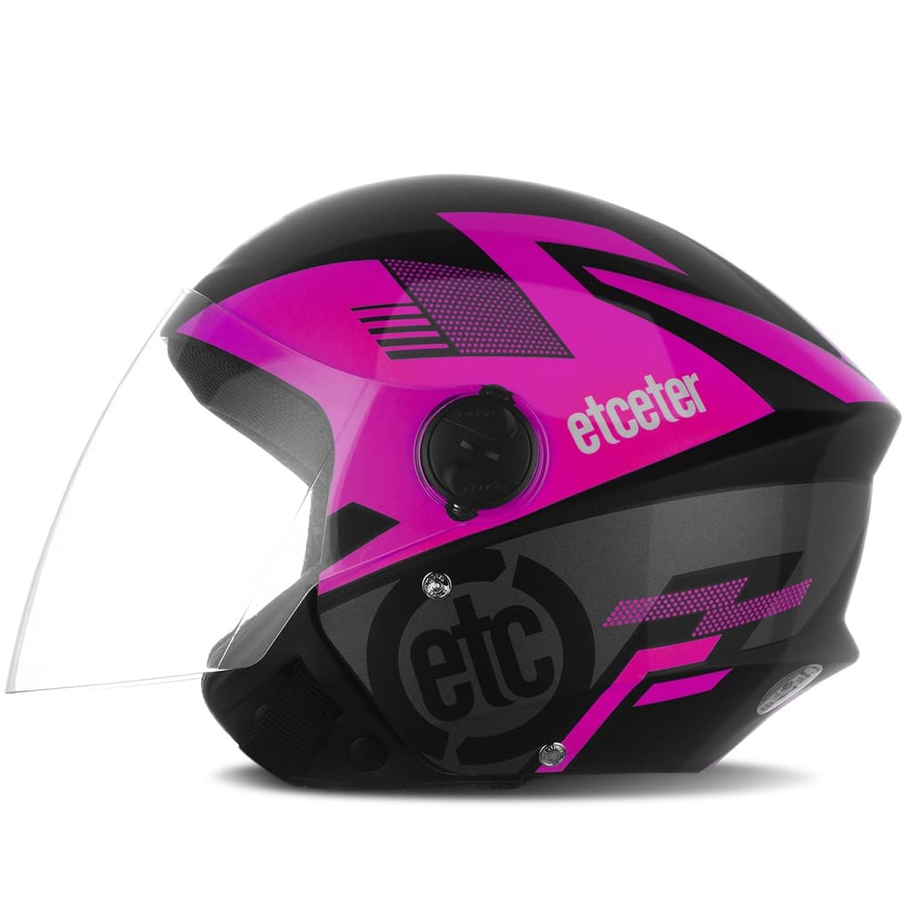 Capacete Aberto Feminino Masculino Etc Open Promoção Mix Pro Tork