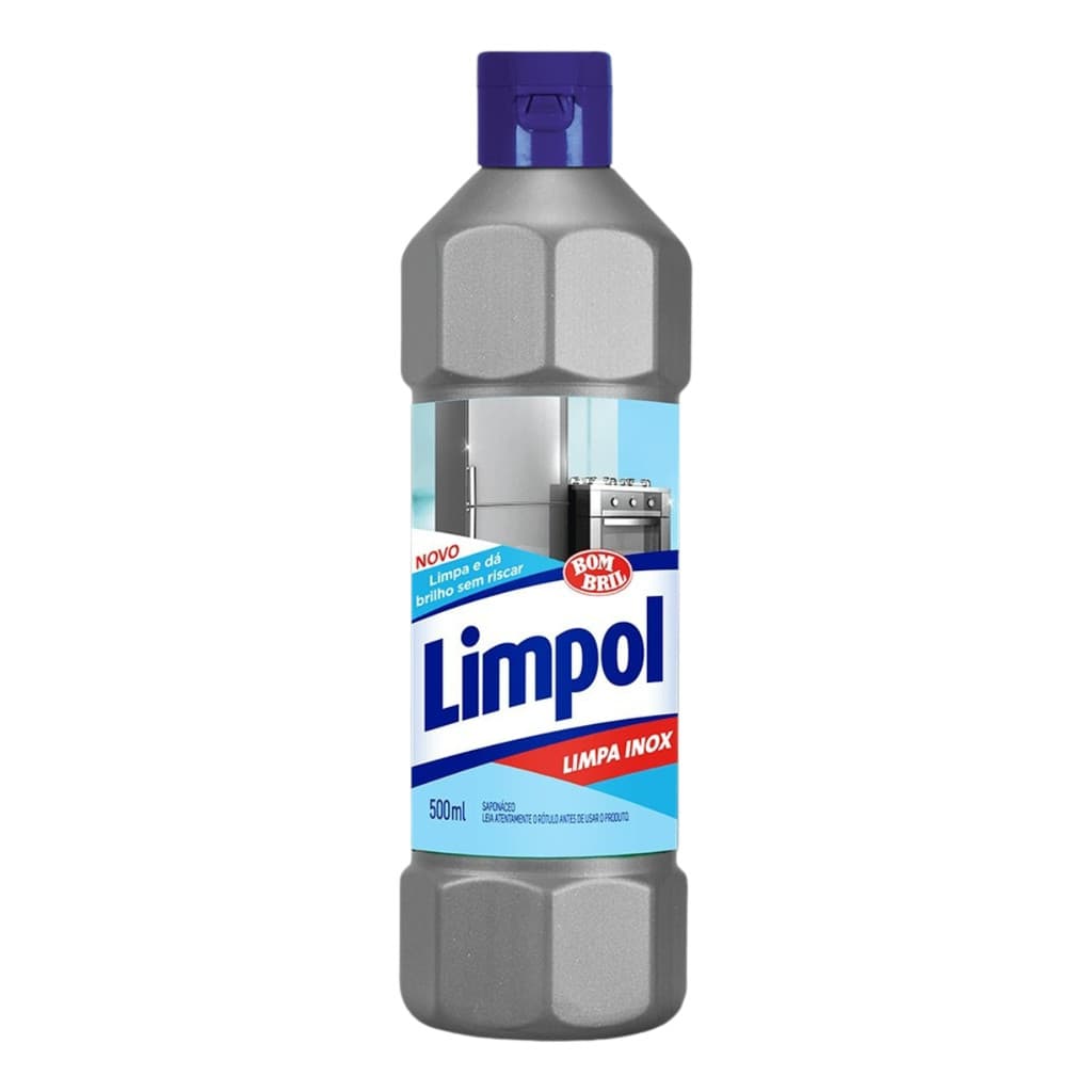 Limpa Inox Limpol Bombril 500ml