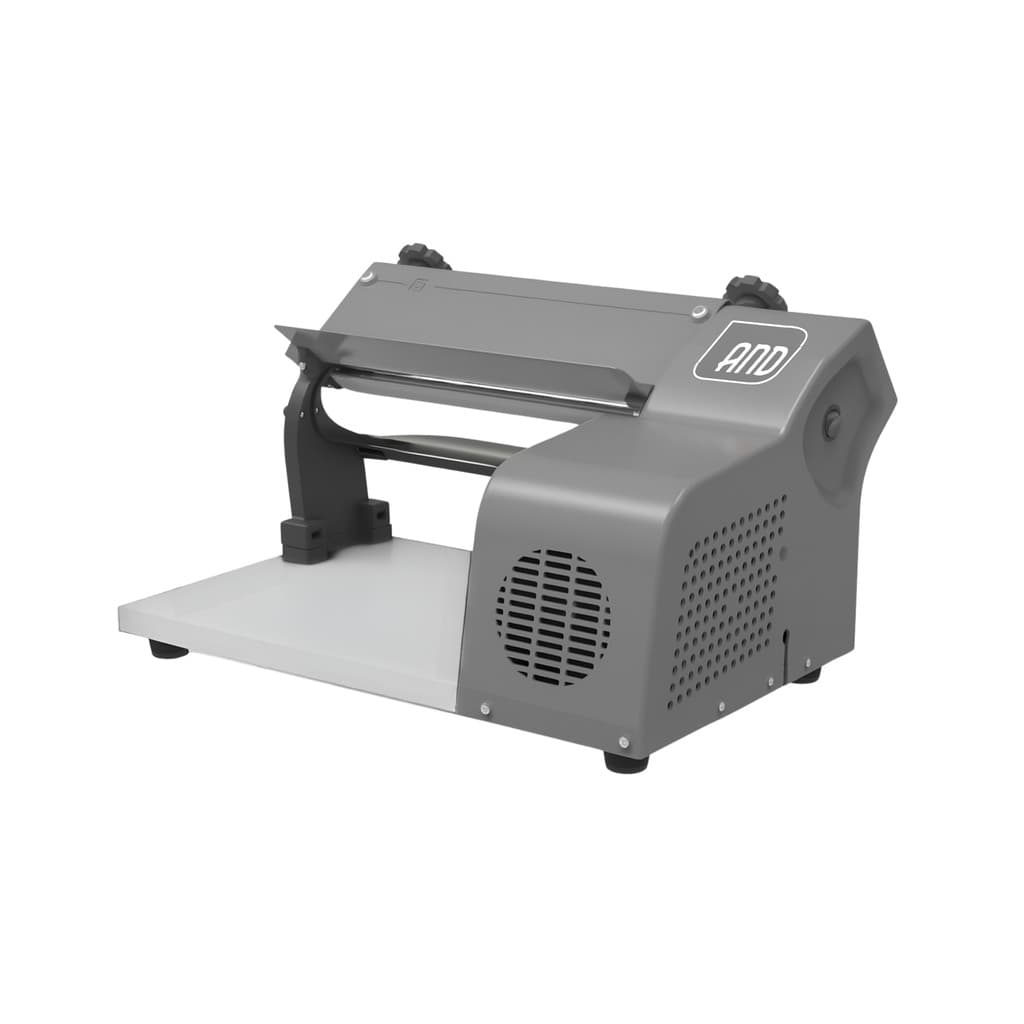 Cilindro laminado elétrico 28 cm cinza claro com ventilador e rodas