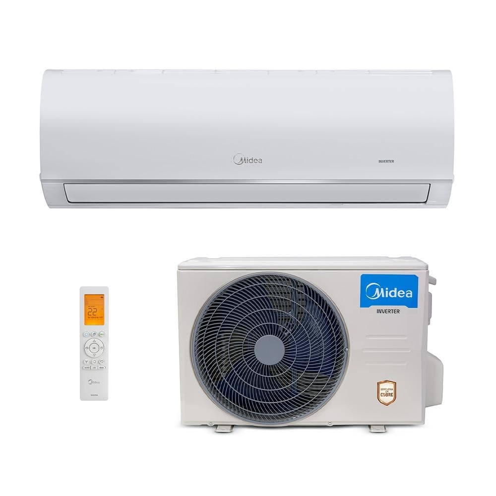 Ar Condicionado Split 12.000 BTUs Midea Inverter com Controle Remoto