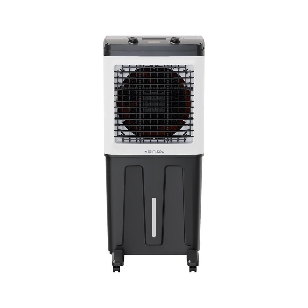 Climatizador Ventisol 80 Litros Preto com Rodas