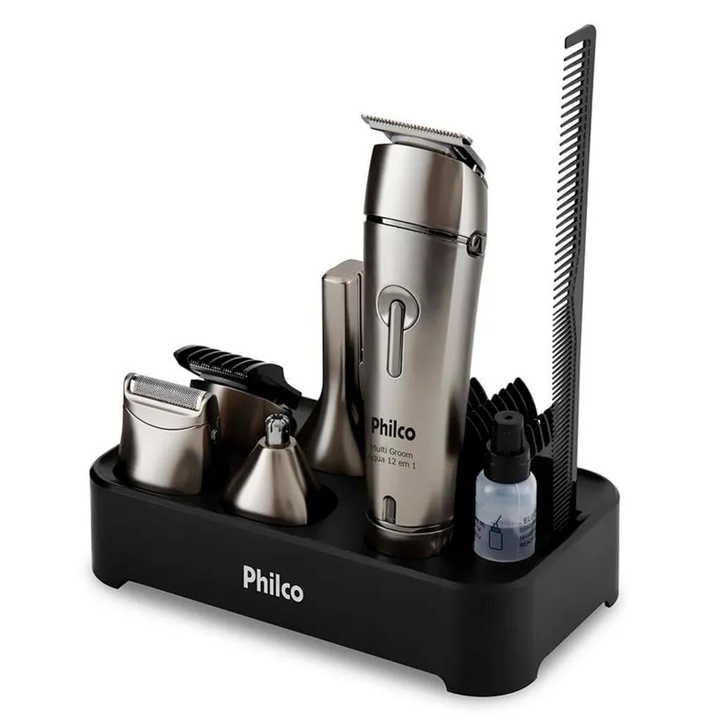 Maquina de Cortar Cabelo Multi Groom 12 em 1 PAP03 - Philco