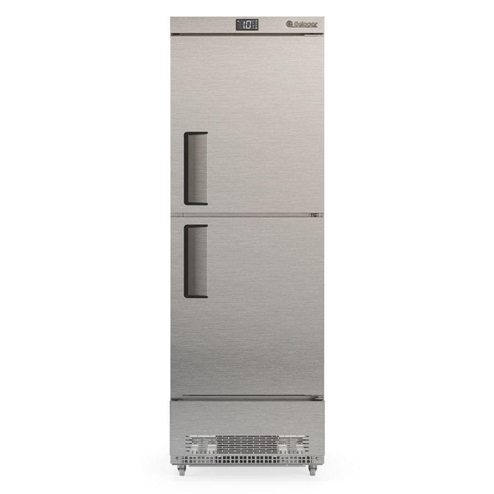 Refrigerador comercial 2 portas 572l inox 220v
