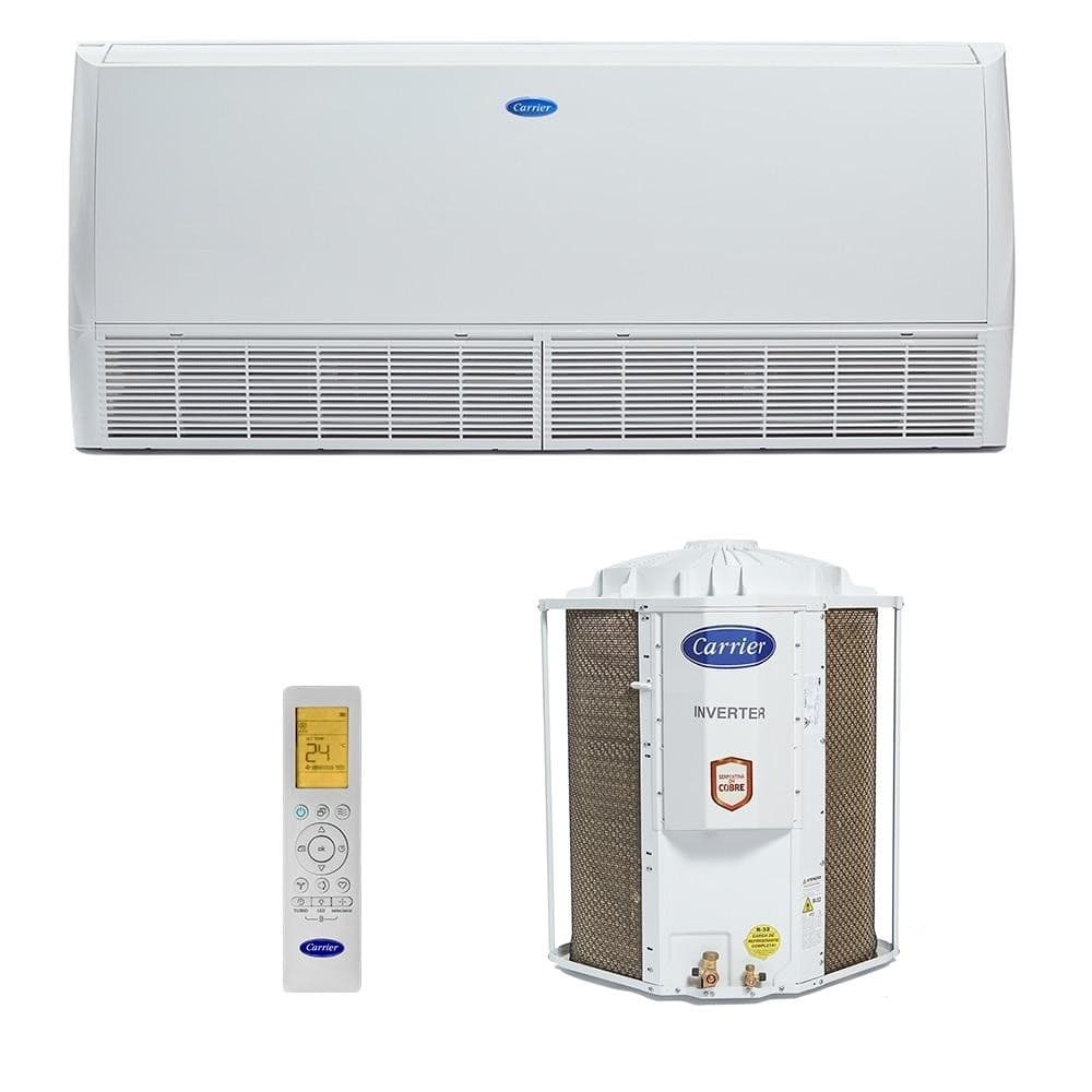 Ar condicionado split piso teto Carrier Xpower Connect 36.000 BTUs branco