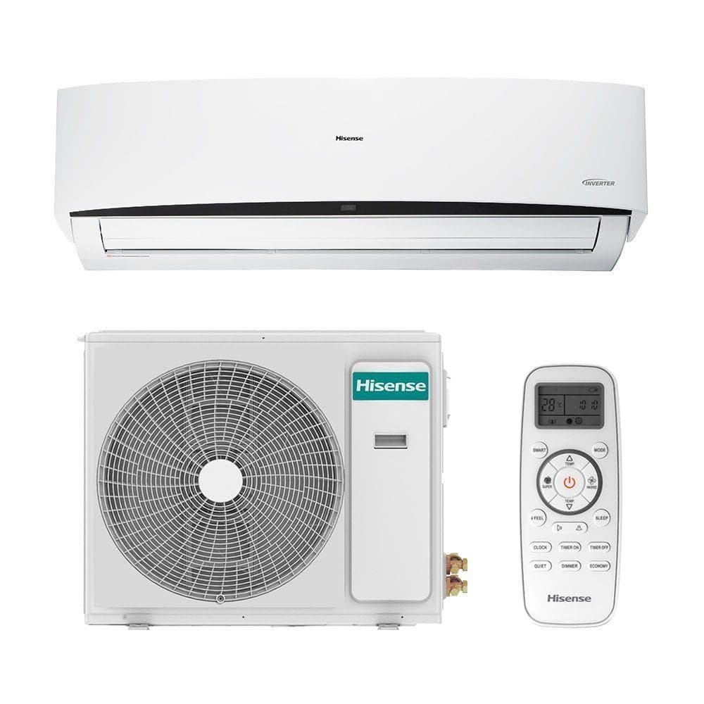 Ar Condicionado Split Hi Wall Hisense Connect Inverter 30.000 BTUs Frio 220V R-32 com controle remoto