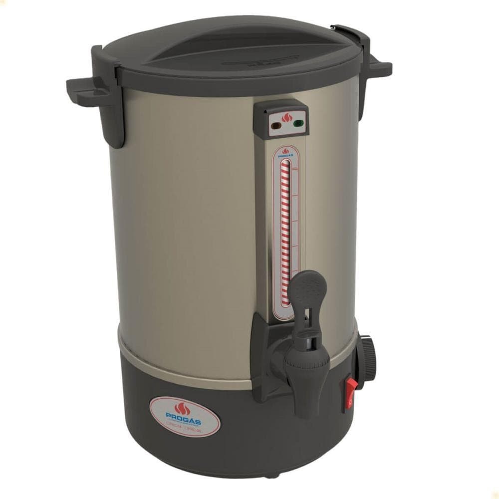 Cafeteira Elétrica Progás PRC-08 Em Aço Inox 8 Litros Automática 127V 