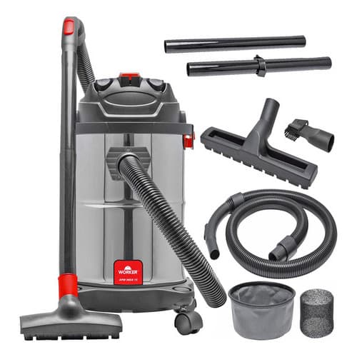 Aspirador Veicular Profissional Worker 15L com Acessórios
