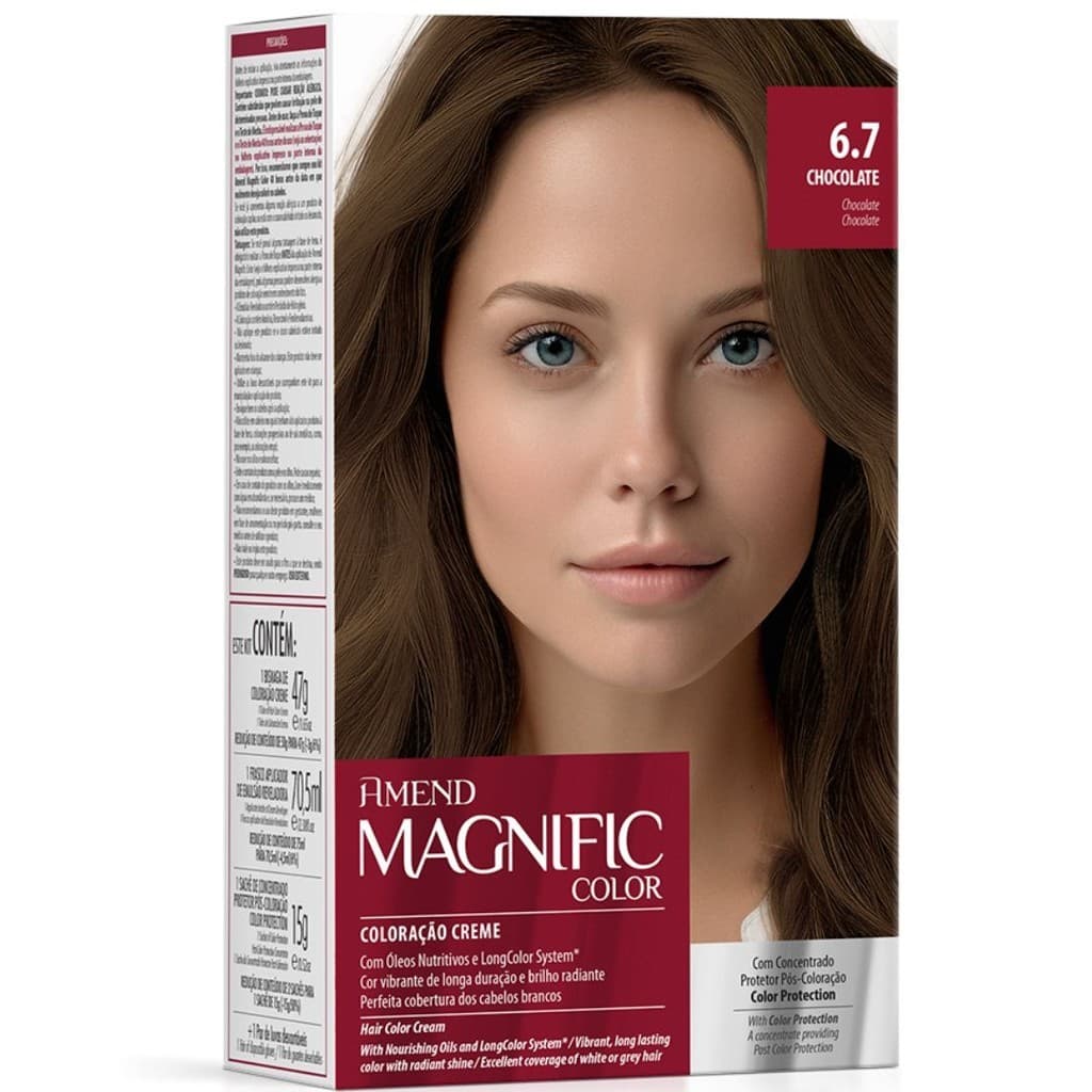 Coloração Magnific Amend Profissional Chocolate (6.7)