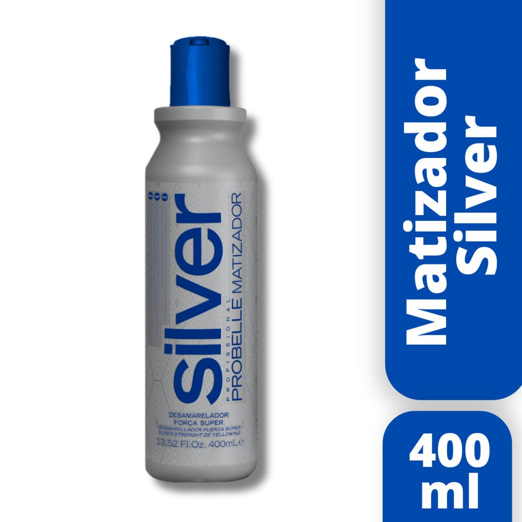 Matizador Silver Desamarelador 400ml Probelle