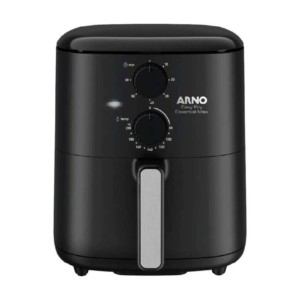 Fritadeira Sem Óleo Air Fryer Arno Essential Max 5L Preta AFE5