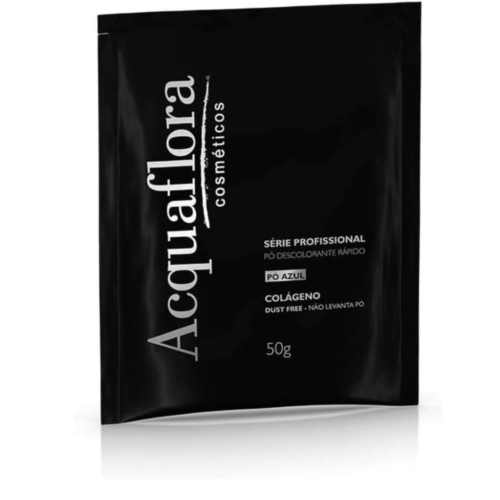 Pó Descolorante Acquaflora Pó Azul Rápido 50g