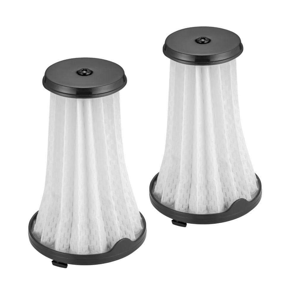 Filtros de aspirador Electrolux Ergorapido (FEE10) brancos com borda preta
