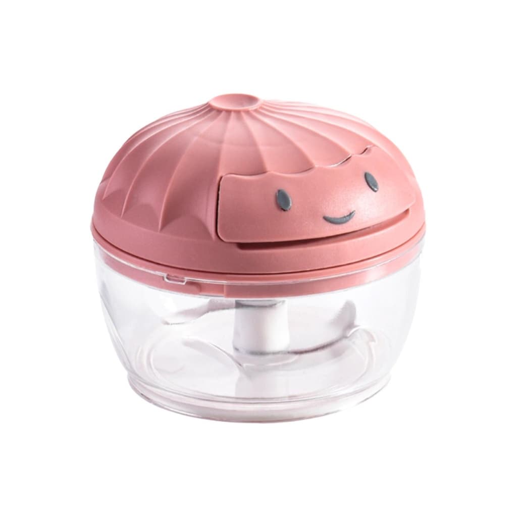 Mini Processador Manual De Alimentos, Picador e Cortador De Temperos 200ml / 500ml / 1 Litro