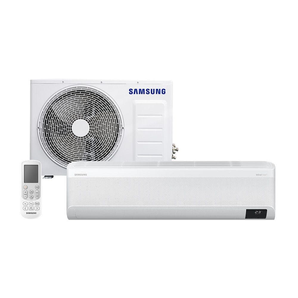 Ar condicionado split inverter Samsung WindFree Connect 18000 BTUS Frio 220V