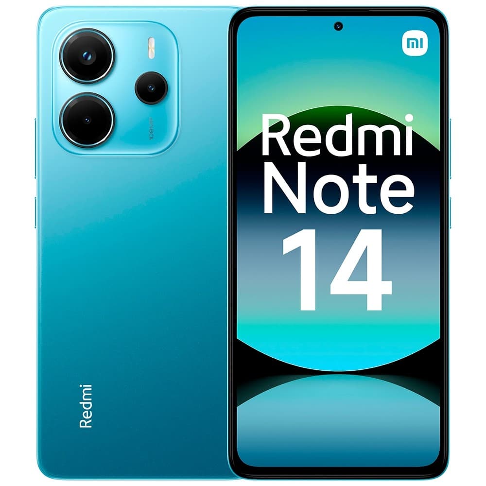 Celular Xiaomi Redmi Note 14 4G 256gb ou 128gb Versão Global Original azul