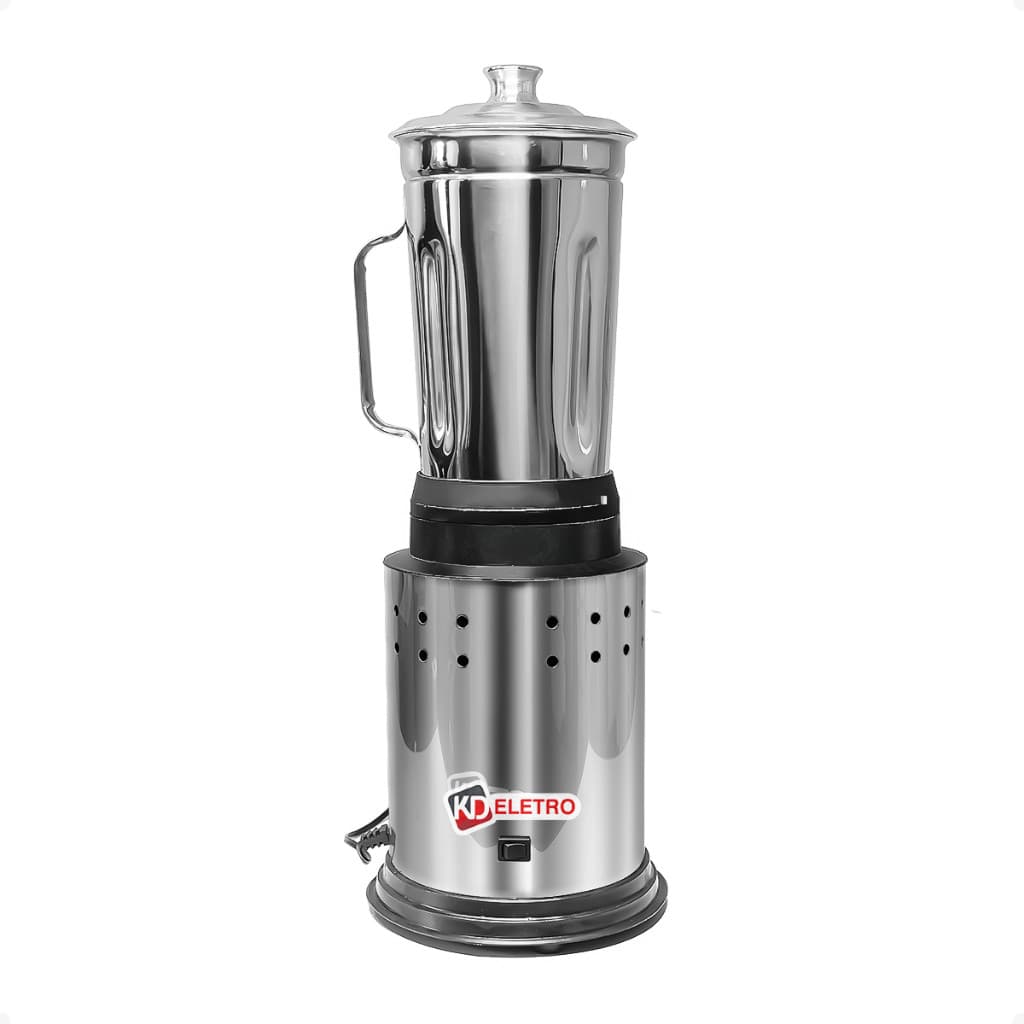 Liquidificador industrial profissional 2 litros aço inoxidável bivolt