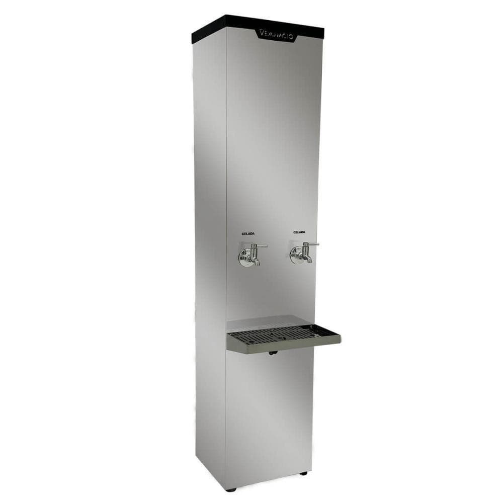 Bebedouro Industrial Refrigerado Venâncio Bi50 Inox 50 Litros 127v 60hz 2 Torneiras Geladas 50685