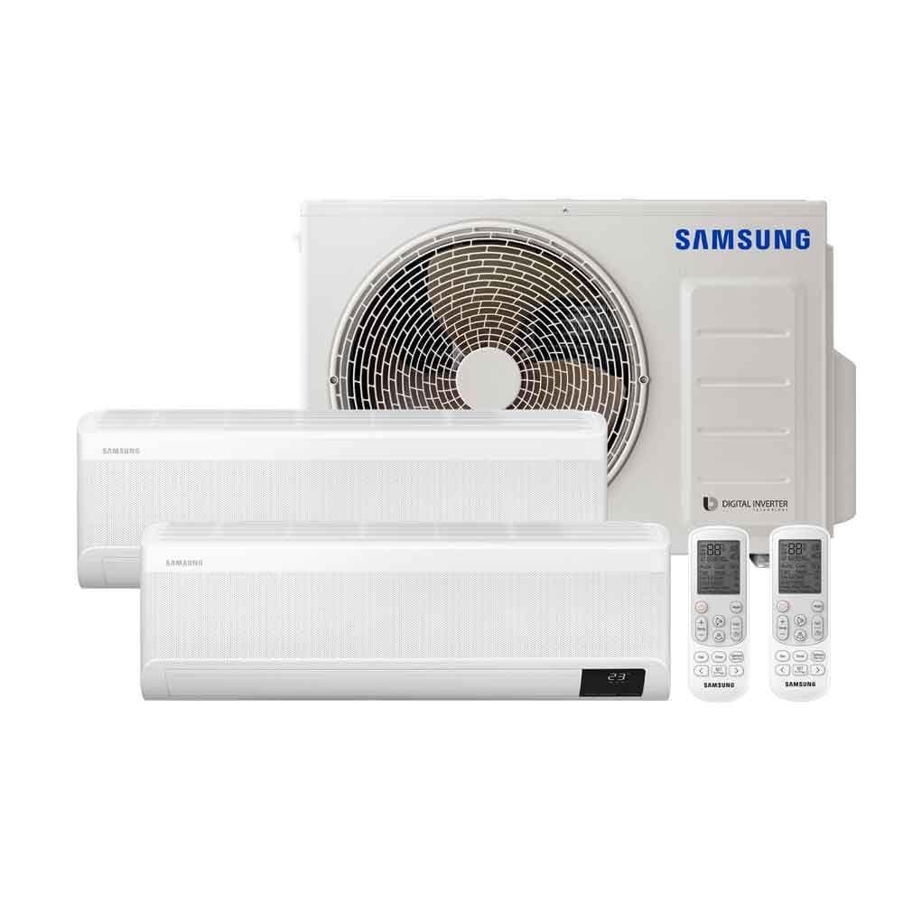 Ar Condicionado Multi Bi Split Samsung Wind Free 18000 BTUs Quente e Frio Inverter 220V