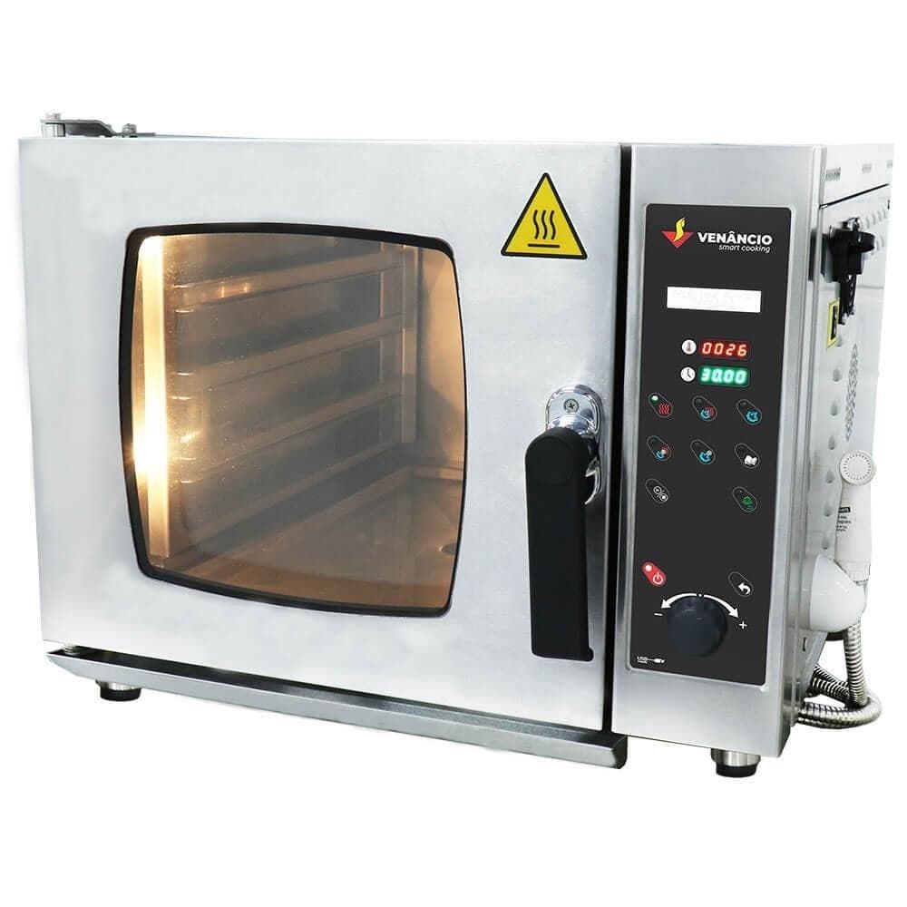 Forno Industrial Venâncio Combinado Don Bidone 3 GN Elétrico Sem Cavalete 220V FCDB3E 15414