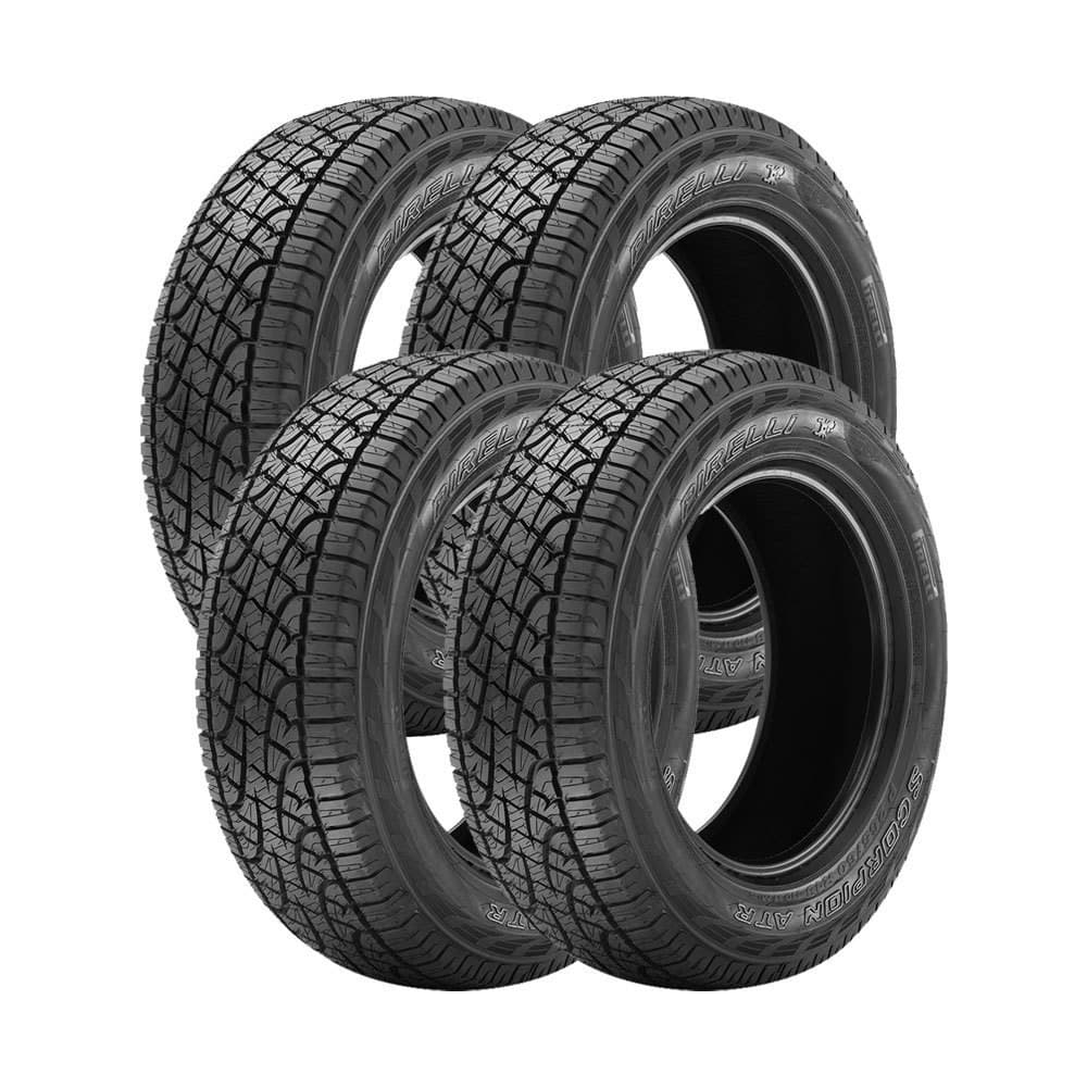 Jogo 4 Pneus Pirelli Aro 15 Scorpion ATR 31X10.50R15 109S - Letra Branca