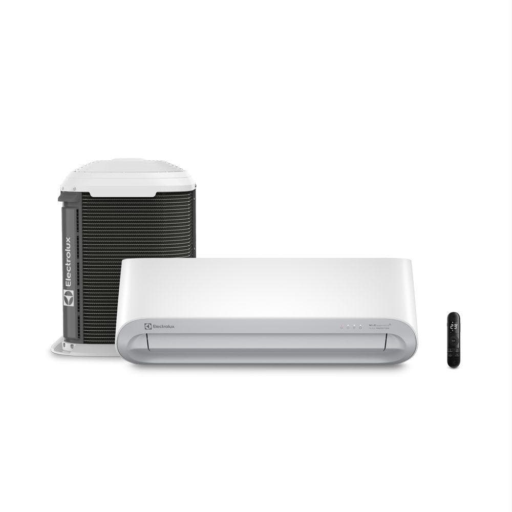 Ar condicionado split Electrolux Color Adapt 12000 BTUs branco e preto