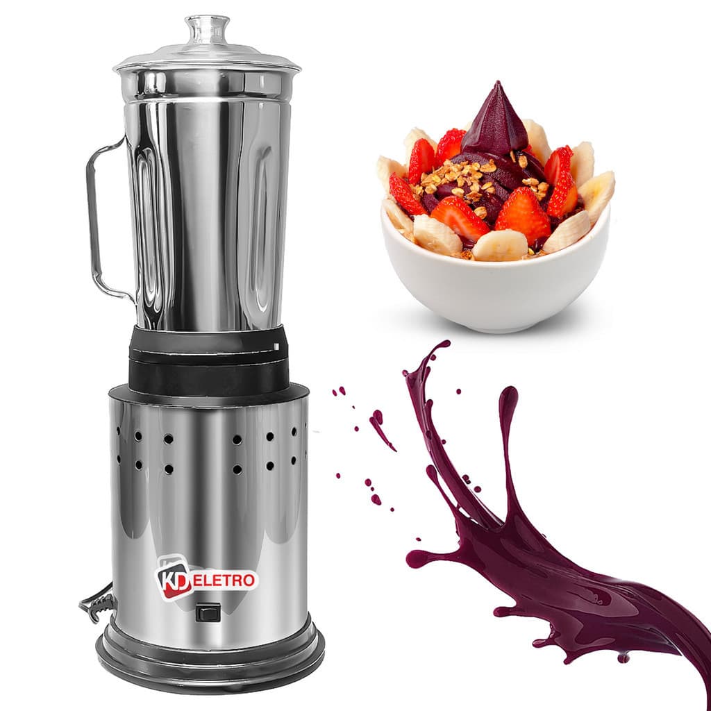 Liquidificador industrial baixa rotação 2 litros bivolt profissional KD ELETRO