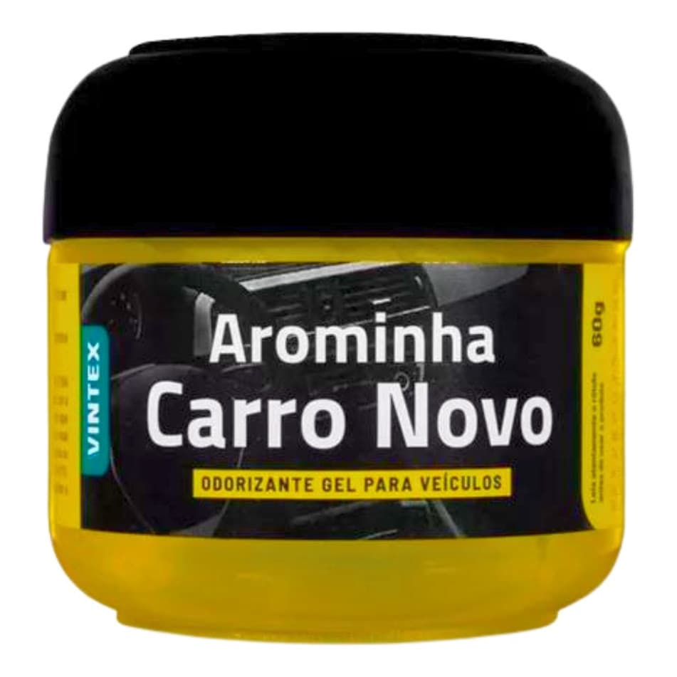 Odorizante Gel Para Veículos Vintex Arominha 60g Carro Cor Todas As Cores