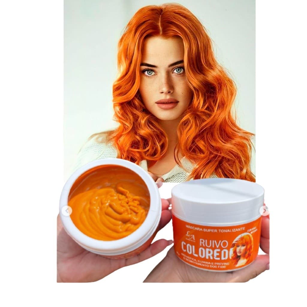 Máscara tonalizante -  S/ Amônia Ruivo- Eleita a melhor máscara Tonalizante- Pronta entrega...